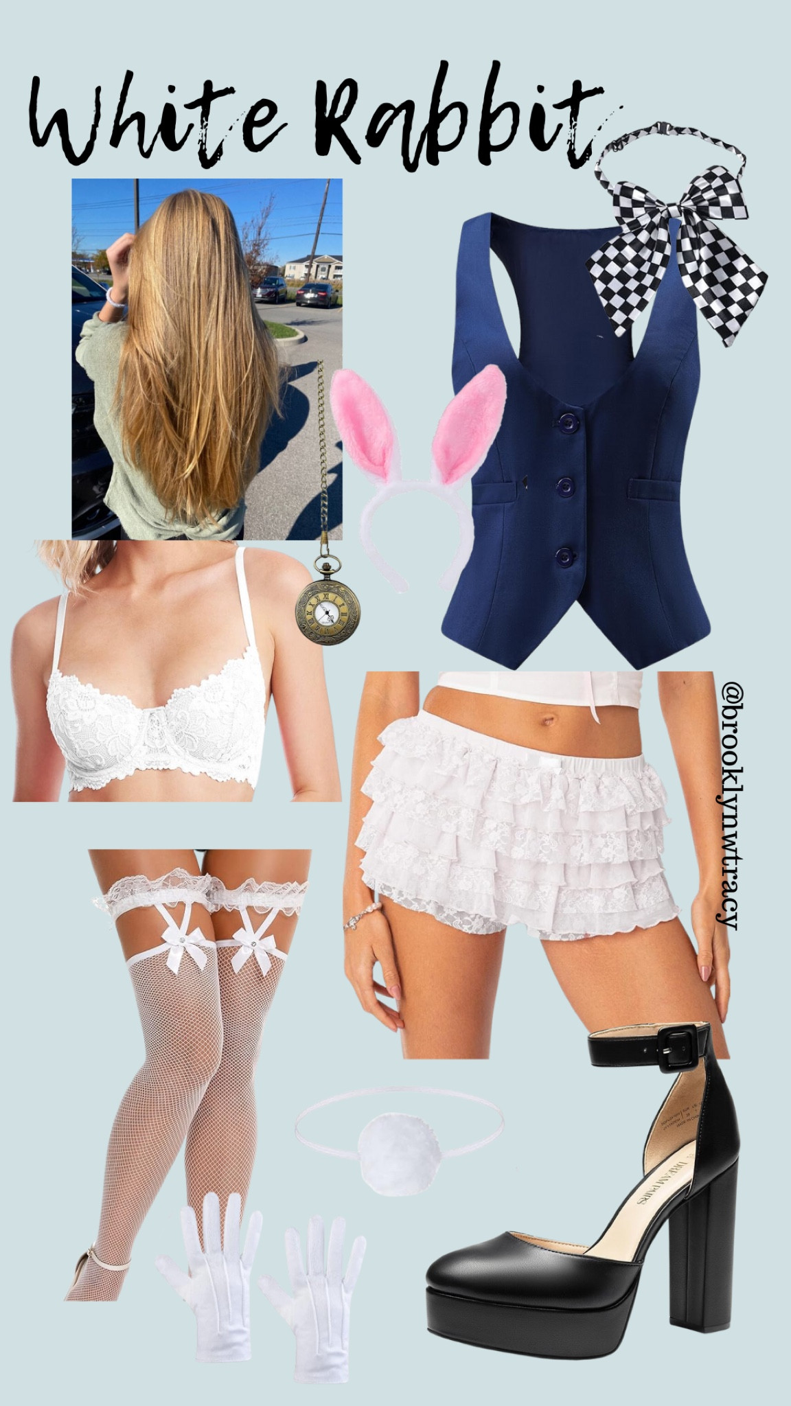 White Rabbit Halloween Costume from Alice in Wonderland (5 person costume) #Halloween #LTKHalloween #Halloweencostume

#LTKSeasonal #LTKParties