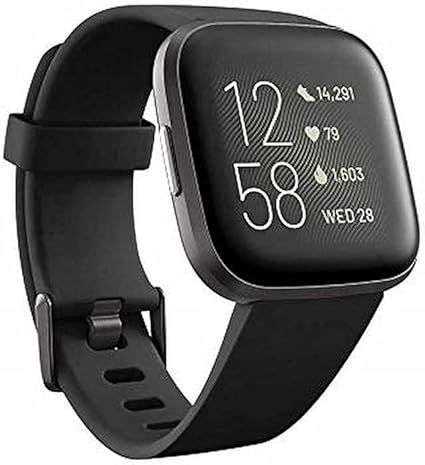Fitbit Versa 2 Health and Fitness Smartwatch with Heart Rate, Music, Alexa Built-In, Sleep and Sw... | Amazon (US)