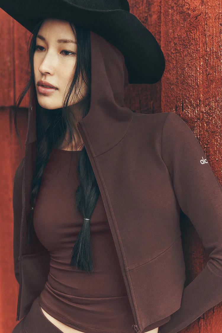 Sway Full Zip Hoodie | Alo Yoga (US)