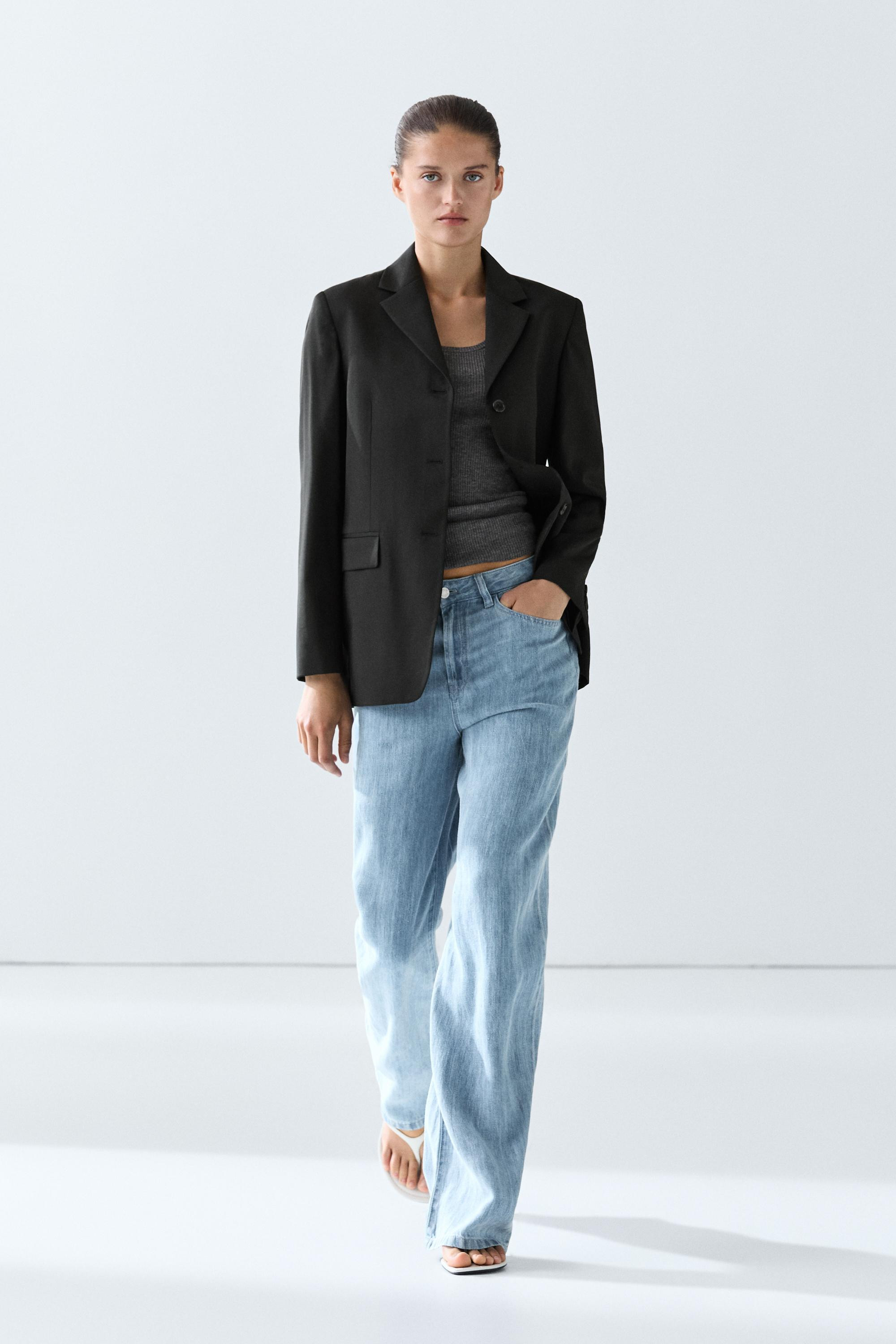 100% cool wool blazer | Massimo Dutti UK