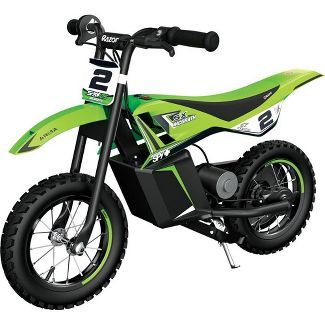 Razor SX125 12V(100W) McGrath Dirt Electric Bike - Green | Target