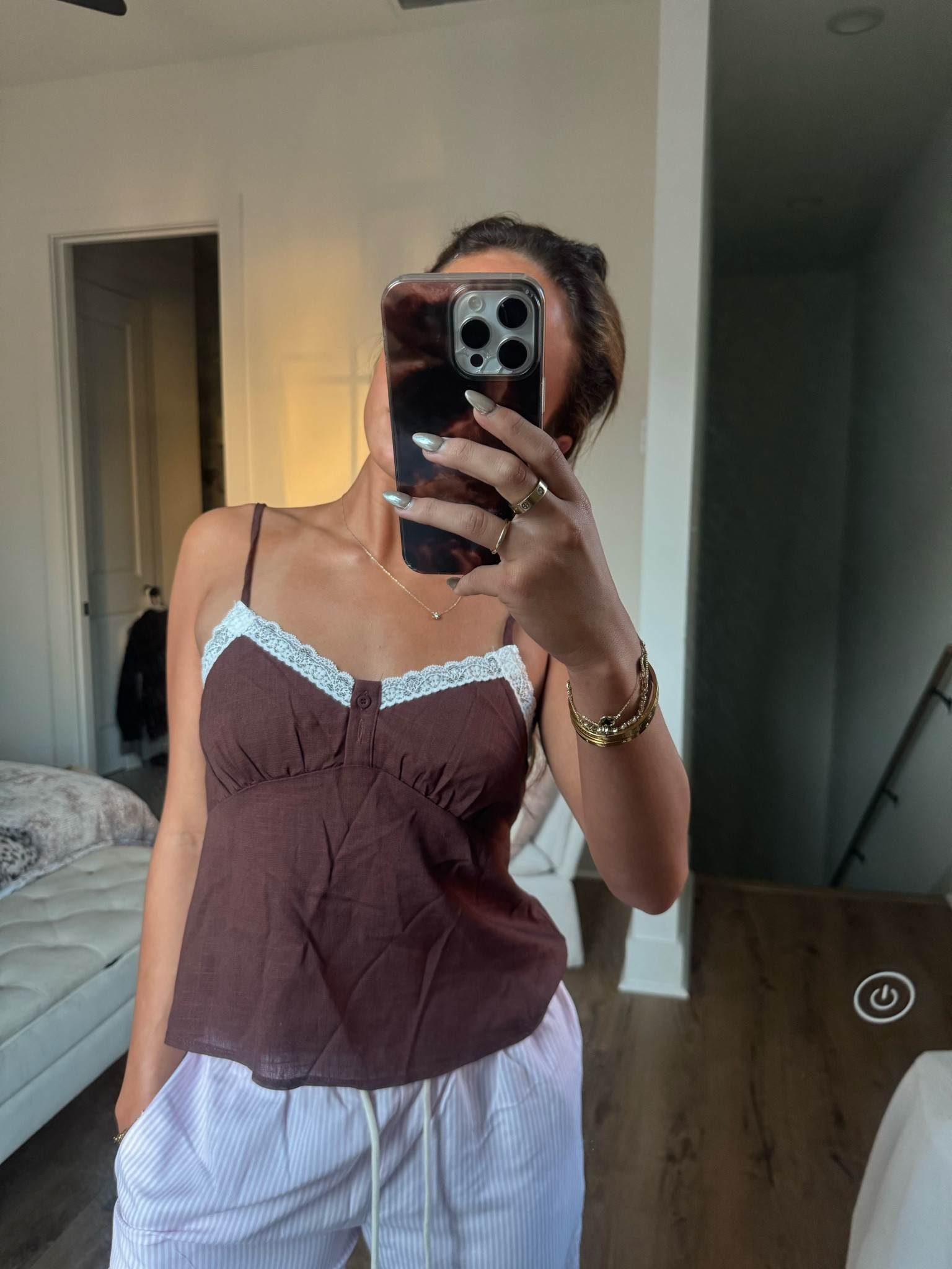 brown cami