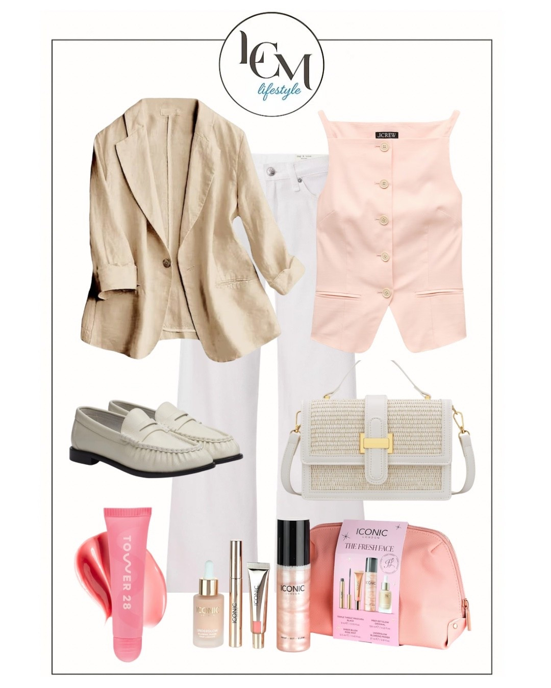 Mix + match these pieces with everything you already own… #lcmlifestyle #whitejeans #linenblazer 

#LTKSaleAlert #LTKootd #LTKBeauty