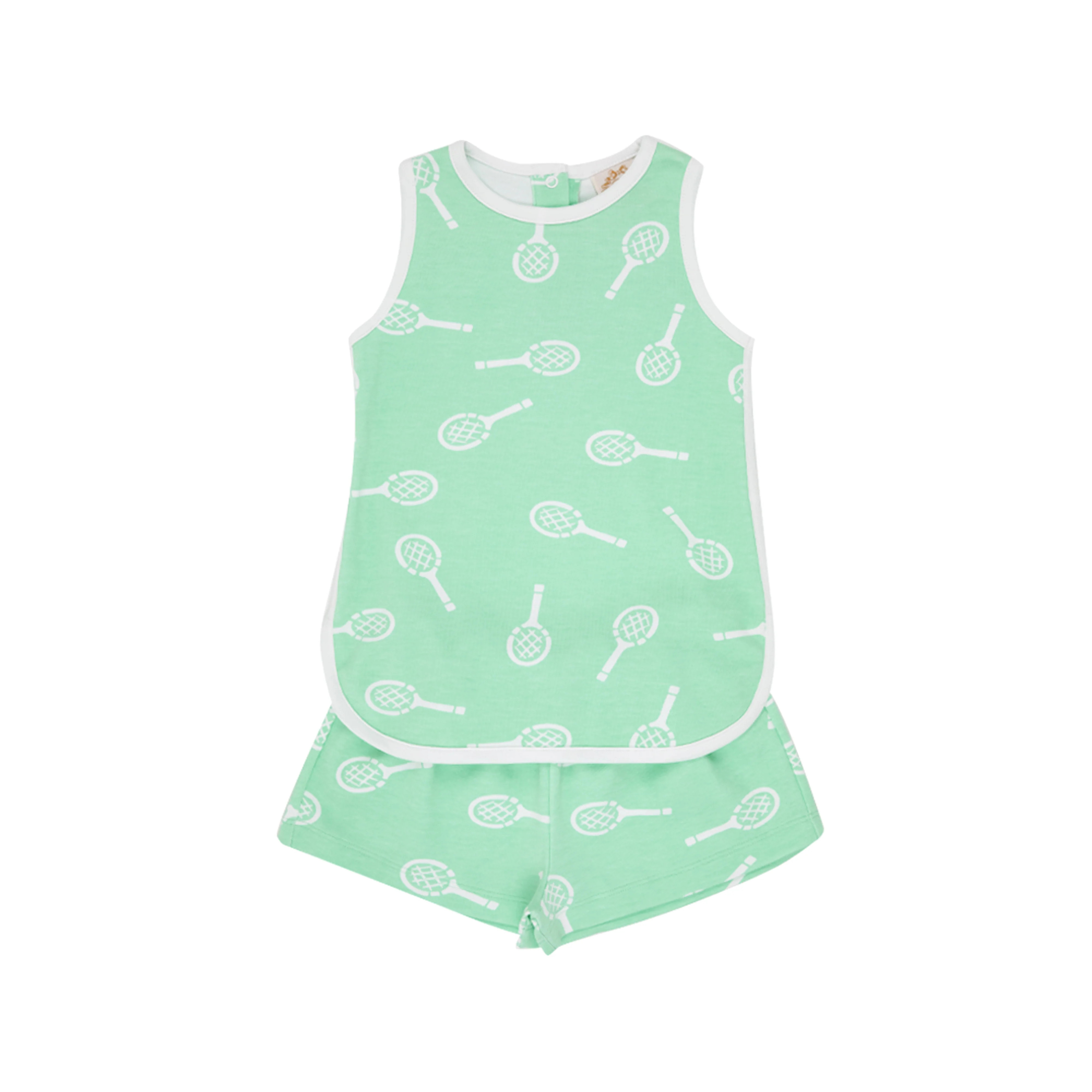 Taffy Tennis Dress - Make a Racquet with Worth Avenue White | The Beaufort Bonnet Company