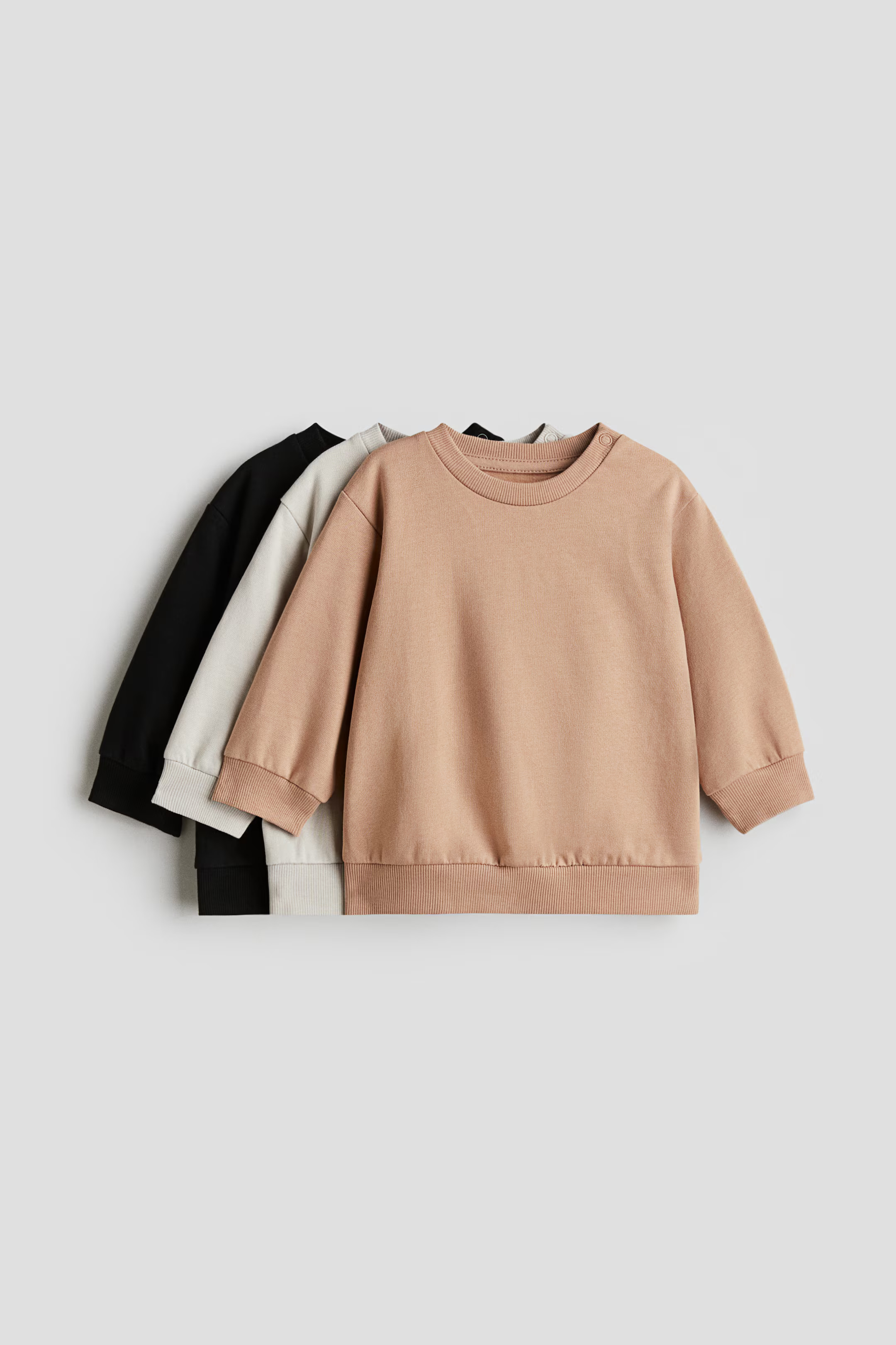 3-pack Cotton Sweatshirts | H&M (US + CA)
