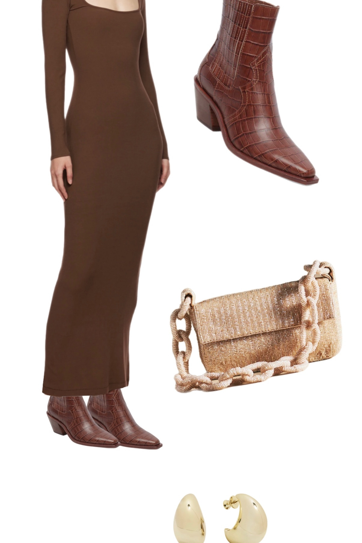 Fall Brown Maxi Outfit 

#LTKfindsunder100 #LTKstyletip #LTKSeasonal