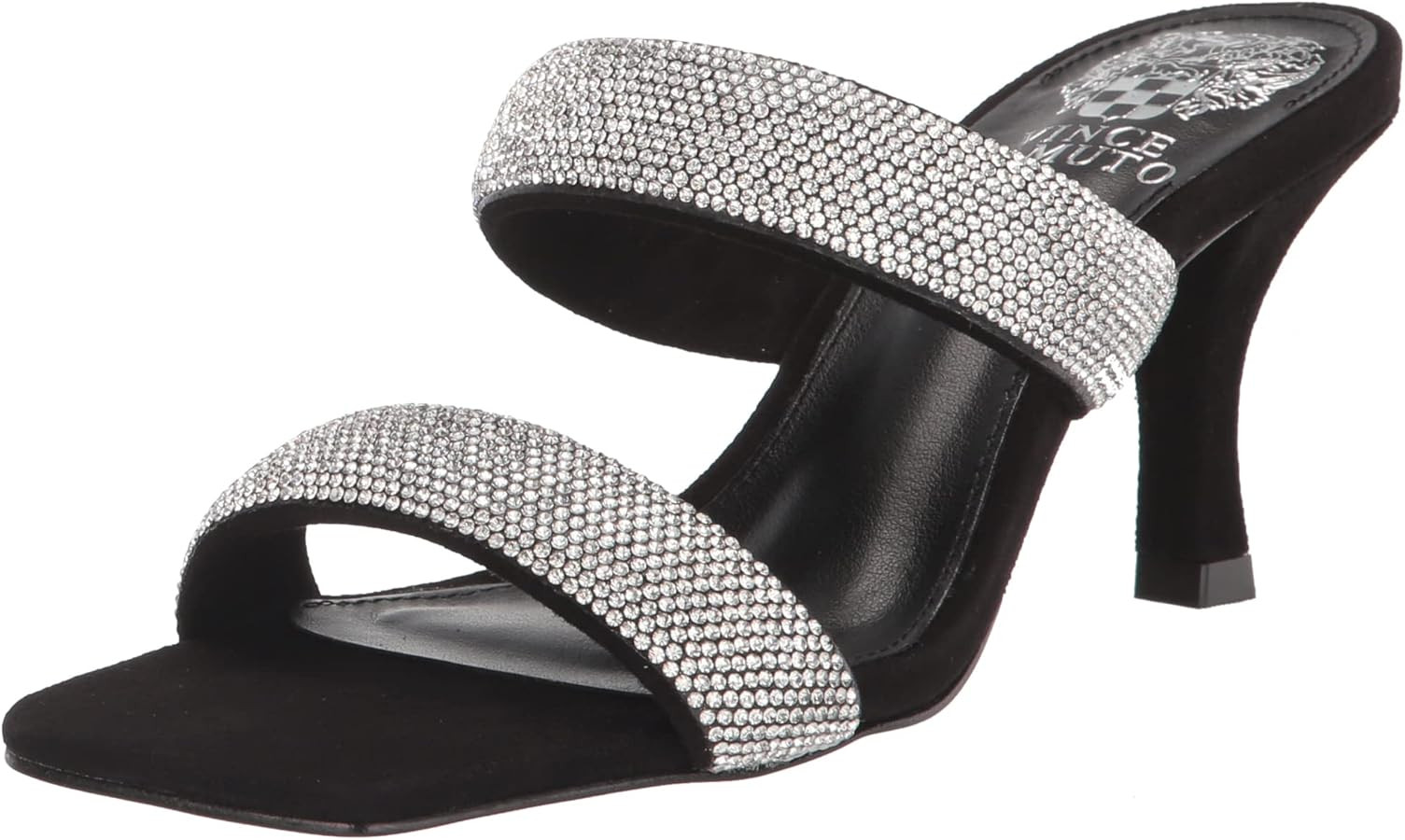 Vince Camuto Women's Aslee Square Toe Dress Sandal Heeled | Amazon (US)