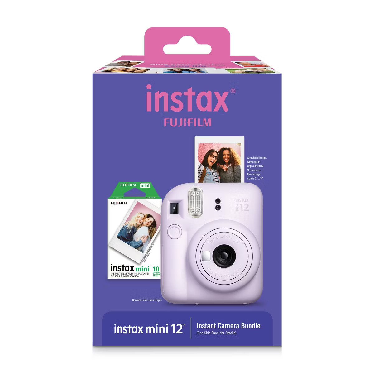 Fujifilm Instax Mini 12 Bundle - Purple | Target