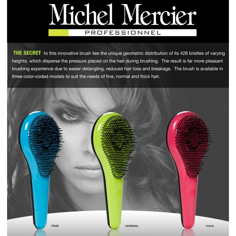 Detangler Brush Hair Brush Detangling Brush Michel Mercier-Color May Vary | Walmart (US)