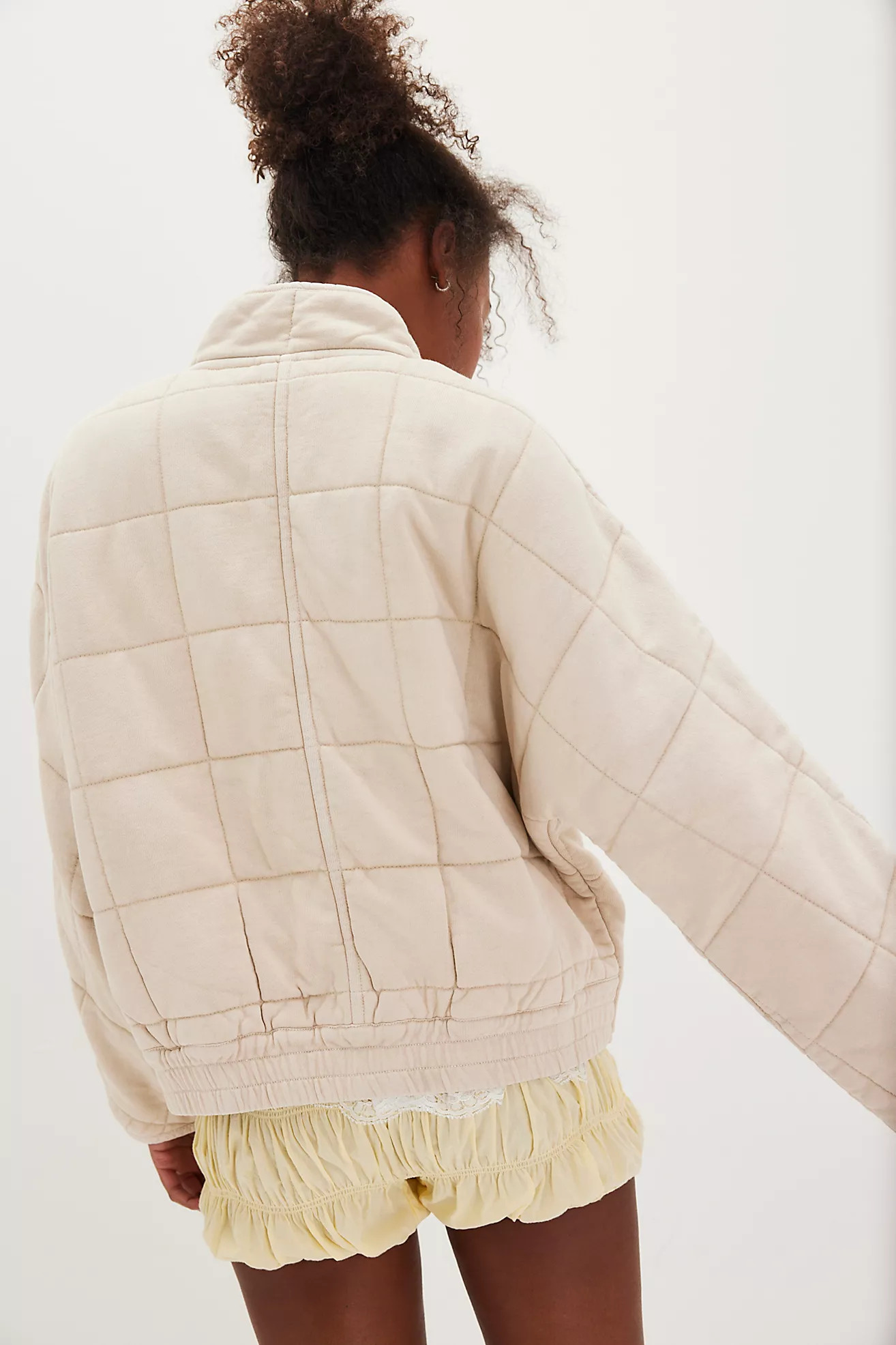 Dolman Quilted Knit Jacket | Free People (Global - UK&FR Excluded)