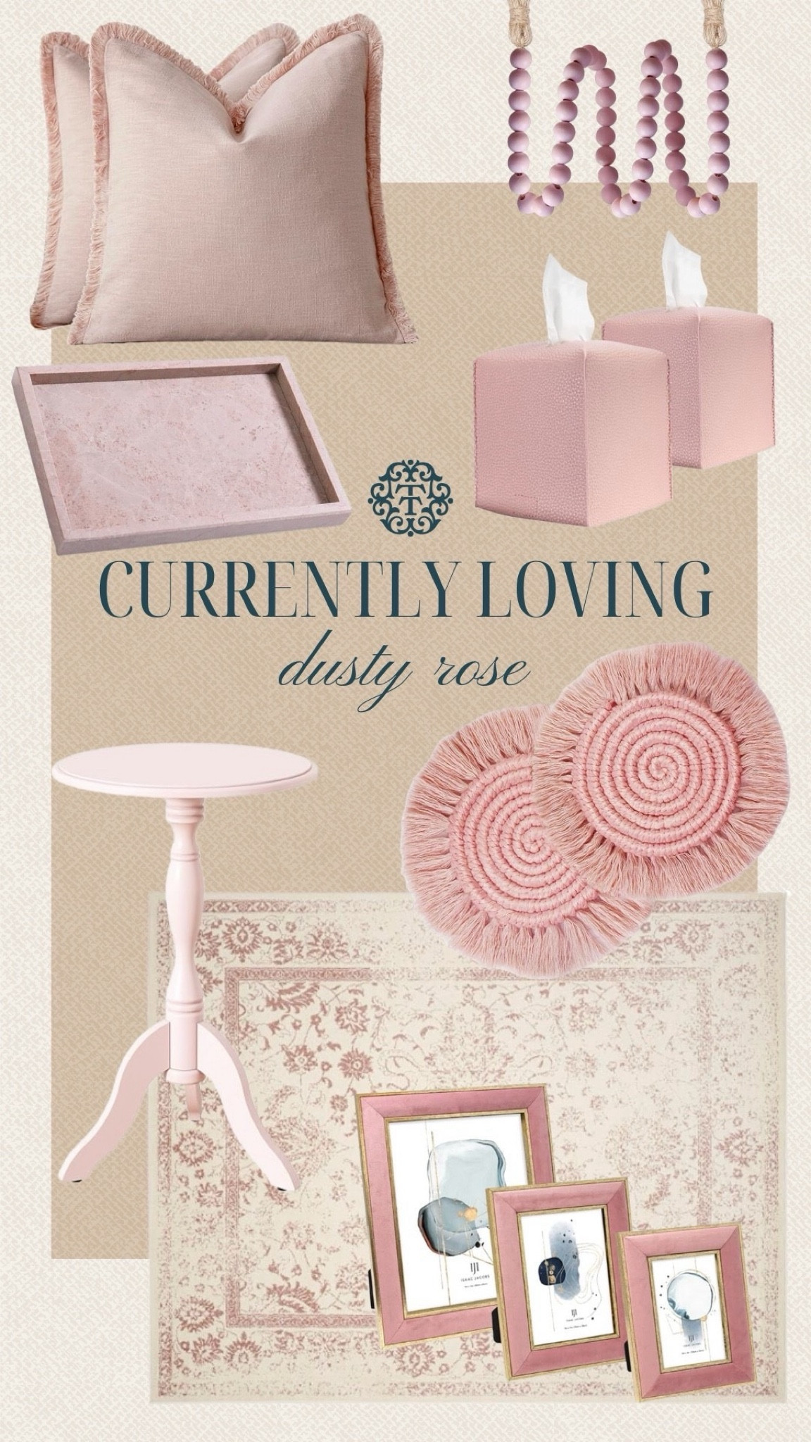 Dusty rose has been a favorite color around here lately. It brings just the right amount of warmth to a space, whether it's through artwork, textiles, or small decorative accents. It's a simple way to add color while still keeping a room feeling soft and inviting.

#LTKOver40 #LTKSeasonal #LTKHome