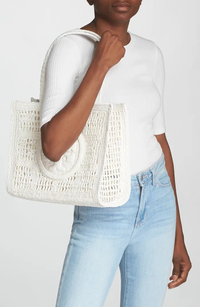 Ella Small Hand Crochet Tote | Nordstrom