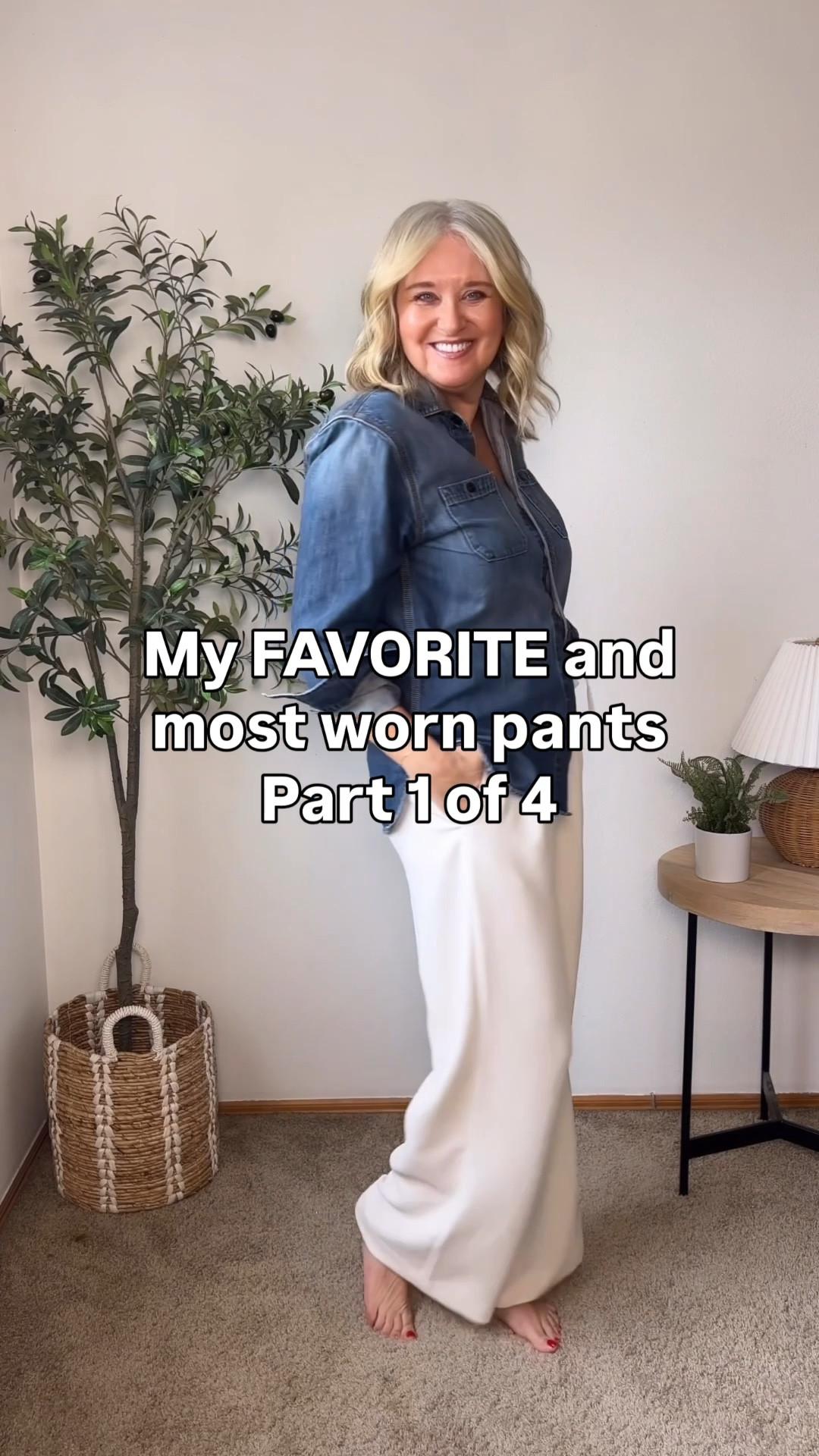 My FAVORITE MOST WORN BESTSELLING pants of all time!  Part 1 of 4!

Wearing a medium regular

Aritzia pull-up crepette pants, Denim shirt, quince blazer

#LTKgrwm #LTKootd #LTKOver40
