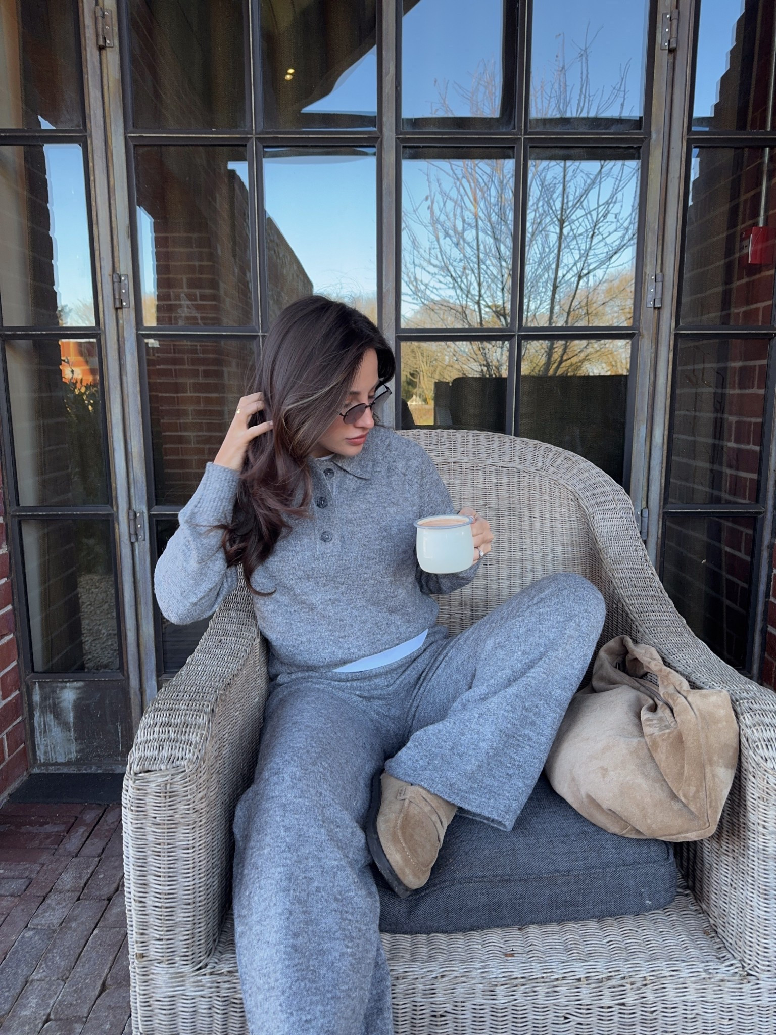 Jumper - M
Joggers - Xs 

#LTKeurope #LTKwinter