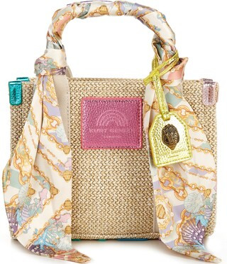 XS Straw Southbank Tote Bag | Dillard's