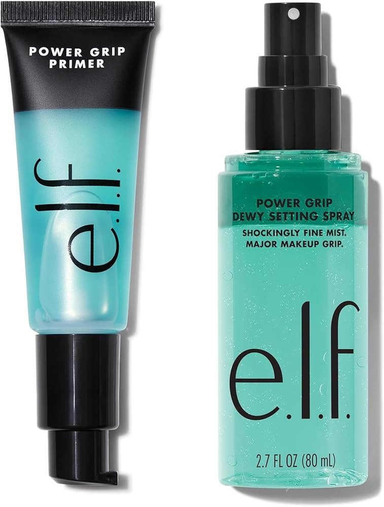 e.l.f. Power Grip Primer & Power Grip Setting Spray Duo, Set of 2 | Amazon (US)