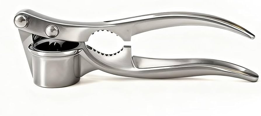 1 Pack Garlic Press, Lightweight-Duty Rust-Resistant Garlic Mincer & Crusher with Ergonomic Handl... | Amazon (US)