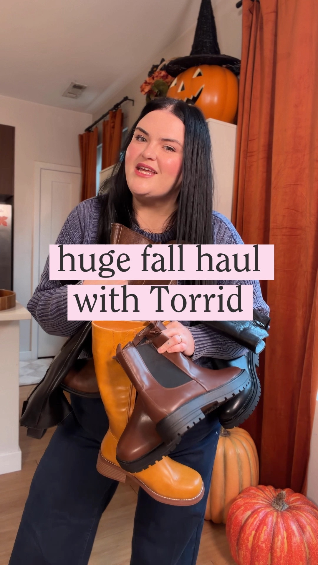 @Torrid and I have the cutest fall finds for you!! And everything is on sale! #TorridPartner   Wearing a size 2 or 18 in everything!

#LTKPlusSize #LTKSeasonal #LTKSaleAlert
