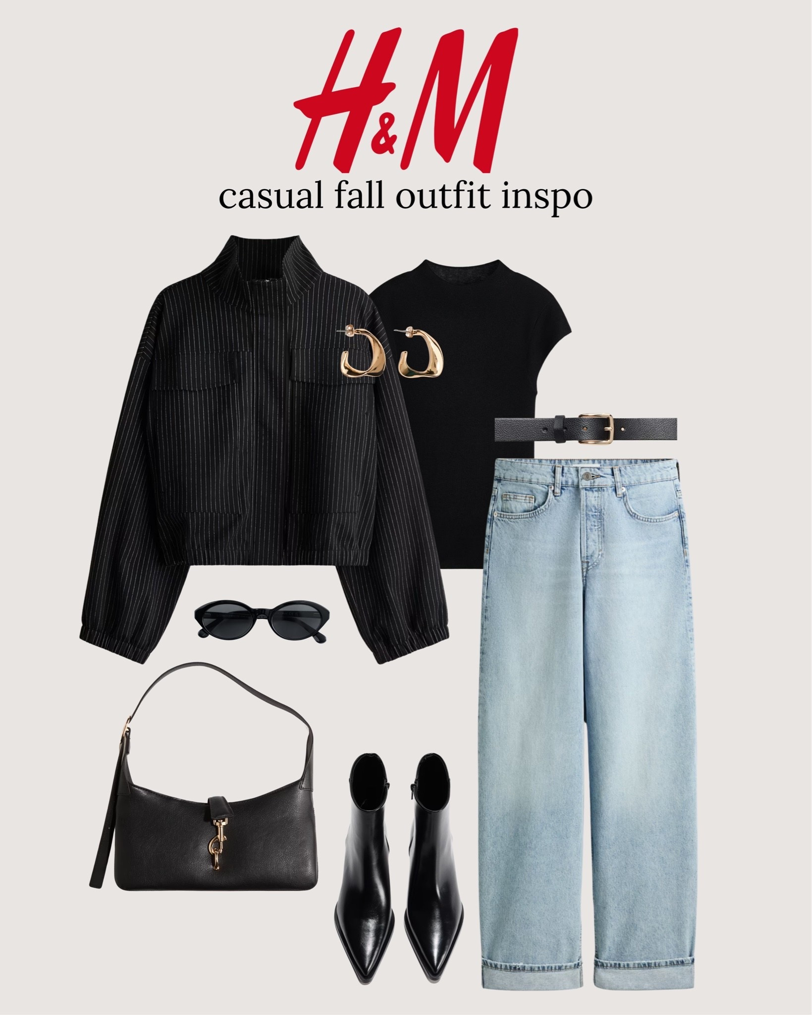 H&M casual fall outfit inspo for autumn🍂👖🖤

#LTKFashionMonth #LTKautumn #LTKstyletip