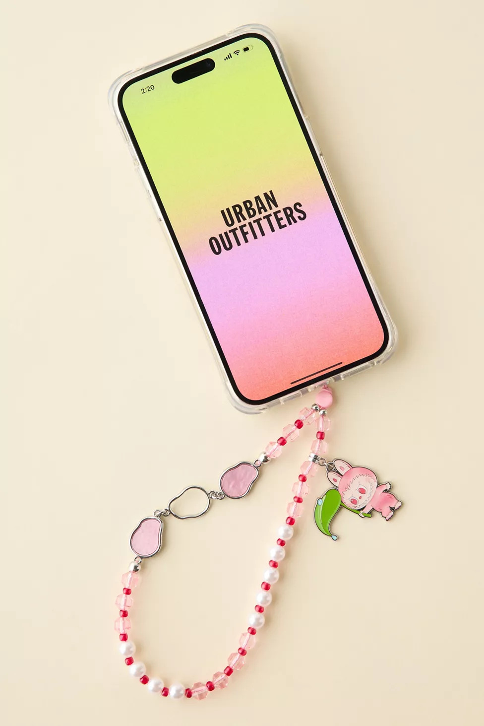 POP MART The Monsters Labubu Big Into Energy Series Blind Box Phone Charm | Urban Outfitters (US and RoW)