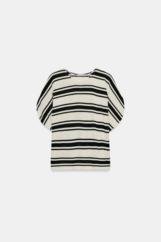 RUSTIC CAPE SLEEVE TOP | Zara US