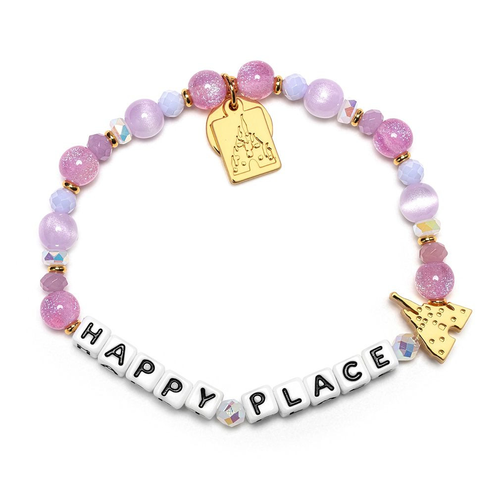 Fantasyland Castle ''Happy Place'' Bracelet by Little Words Project | Disney Store