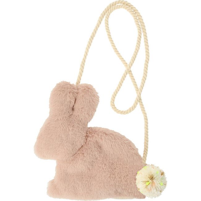 Plush Bunny In Jumpsuit, Pink | Maisonette