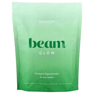 Beam, Glow, Watermelon, 15 Stick Packs, 0.24 oz (6.7 g) Each | iHerb