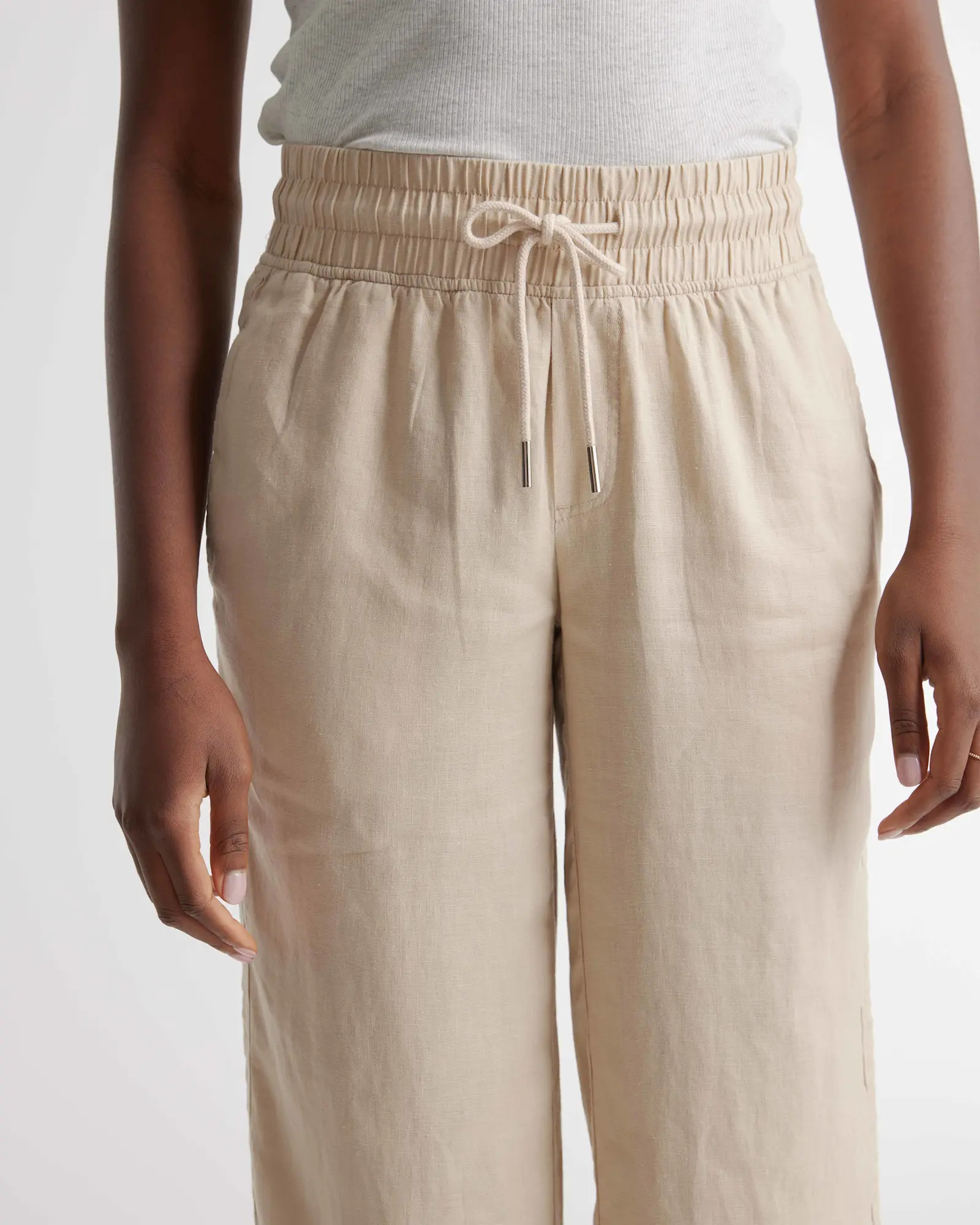 100% European Linen Wide Leg Pant | Quince