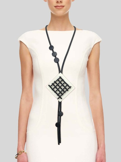 Geometric Decor Necklace | SHEIN