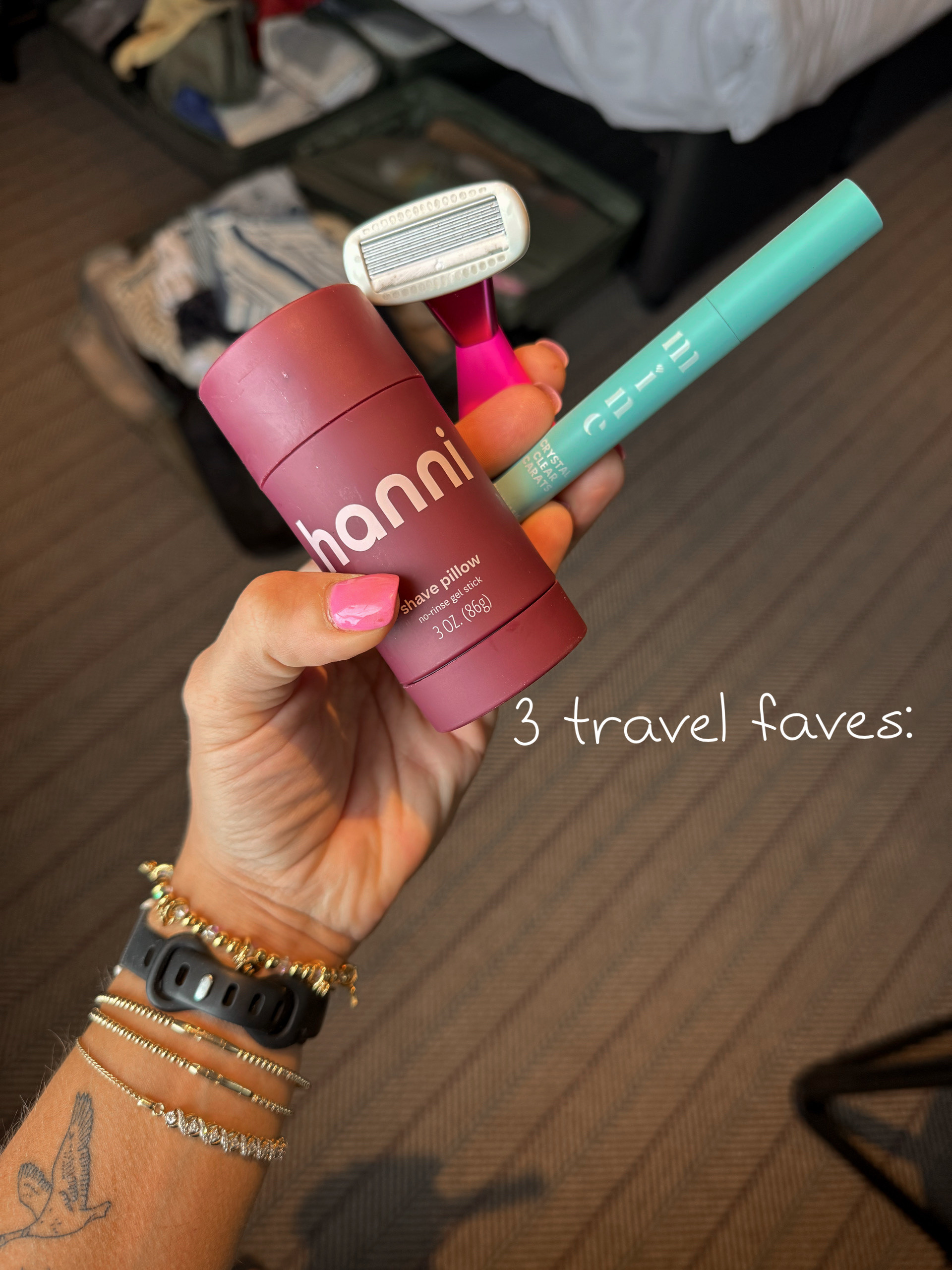 Hanni shave stick, portable Athena club razor & my jewelry cleaner ✨💍😍 all three super great staples to have on the go! 

Beauty faves / Amazon / travel faves / Holley Gabrielle / summer essentials #LTKSummerEdit

#LTKFindsUnder50 #LTKTravel