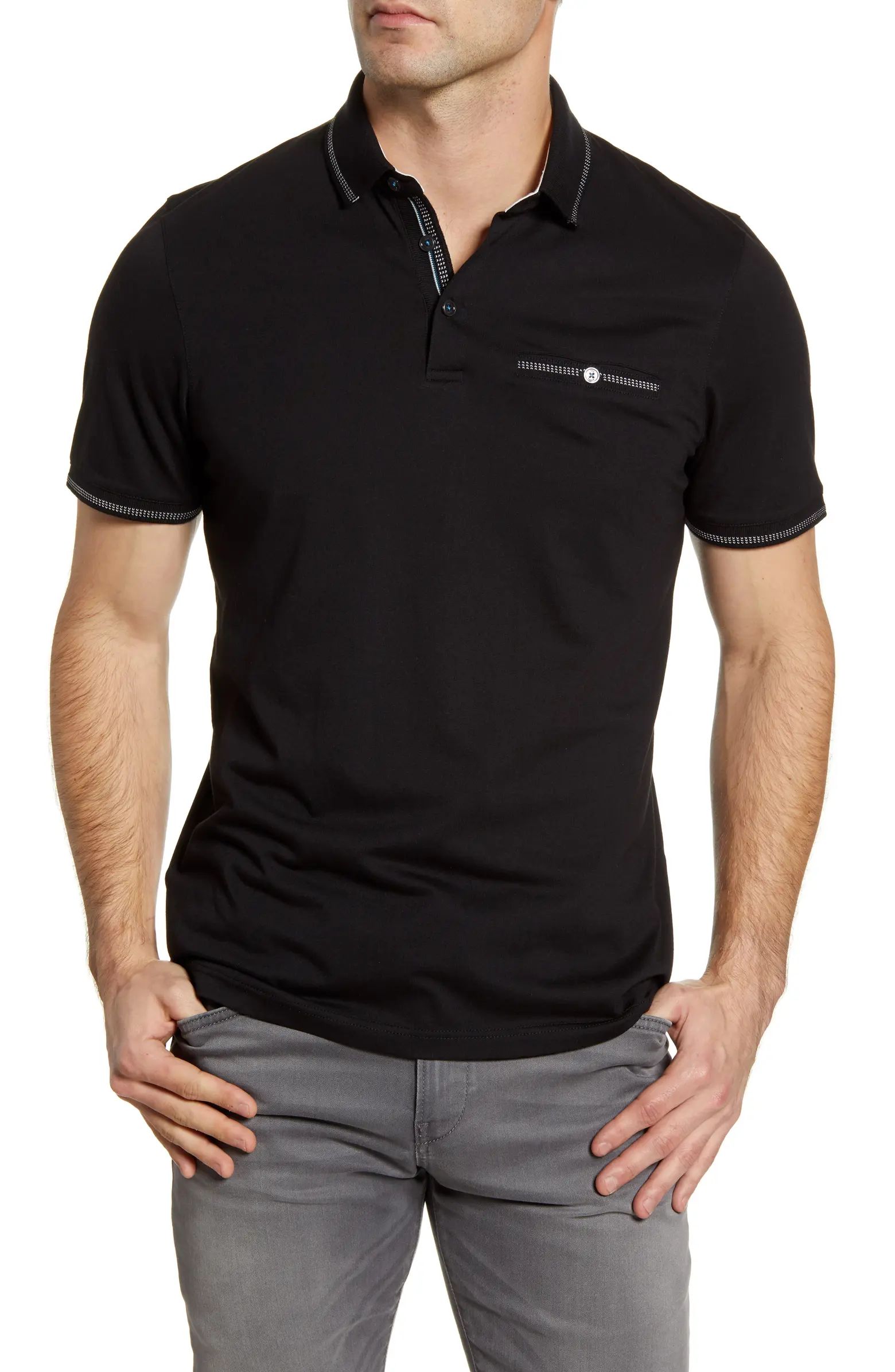 Tortila Slim Fit Tipped Pocket Polo | Nordstrom