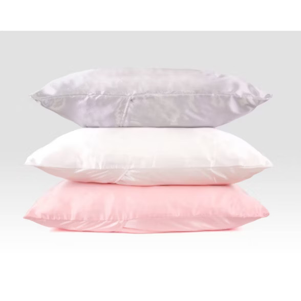 2pk 600 Thread Count Satin Pillowcase Set  - Morning Glamour | Target