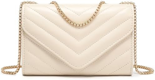Dasein Women Small Quilted Crossbody Bags Stylish Designer Evening Bag Clutch Purses and Handbags... | Amazon (US)