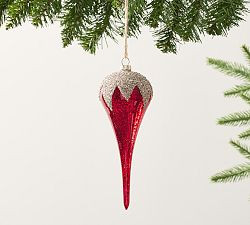 Red and Gold Finial Ornament | Pottery Barn (US)