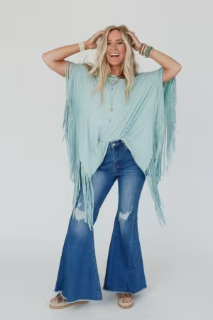 The Nest Showstopper Fringe Top — Three Bird Nest | Three Bird Nest