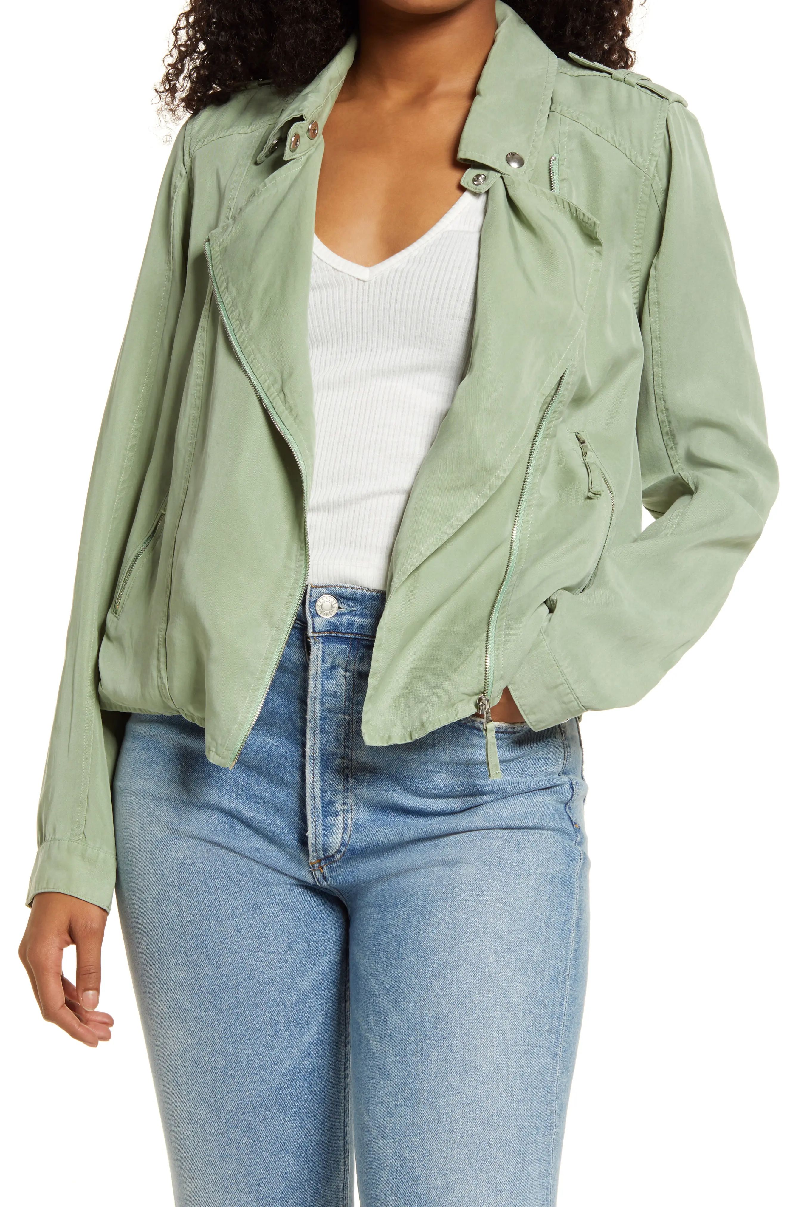 BLANKNYC Moto Jacket in Good Times Ahead at Nordstrom, Size Small | Nordstrom