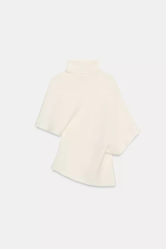 ASYMMETRIC KNIT JUMPER | Zara UK