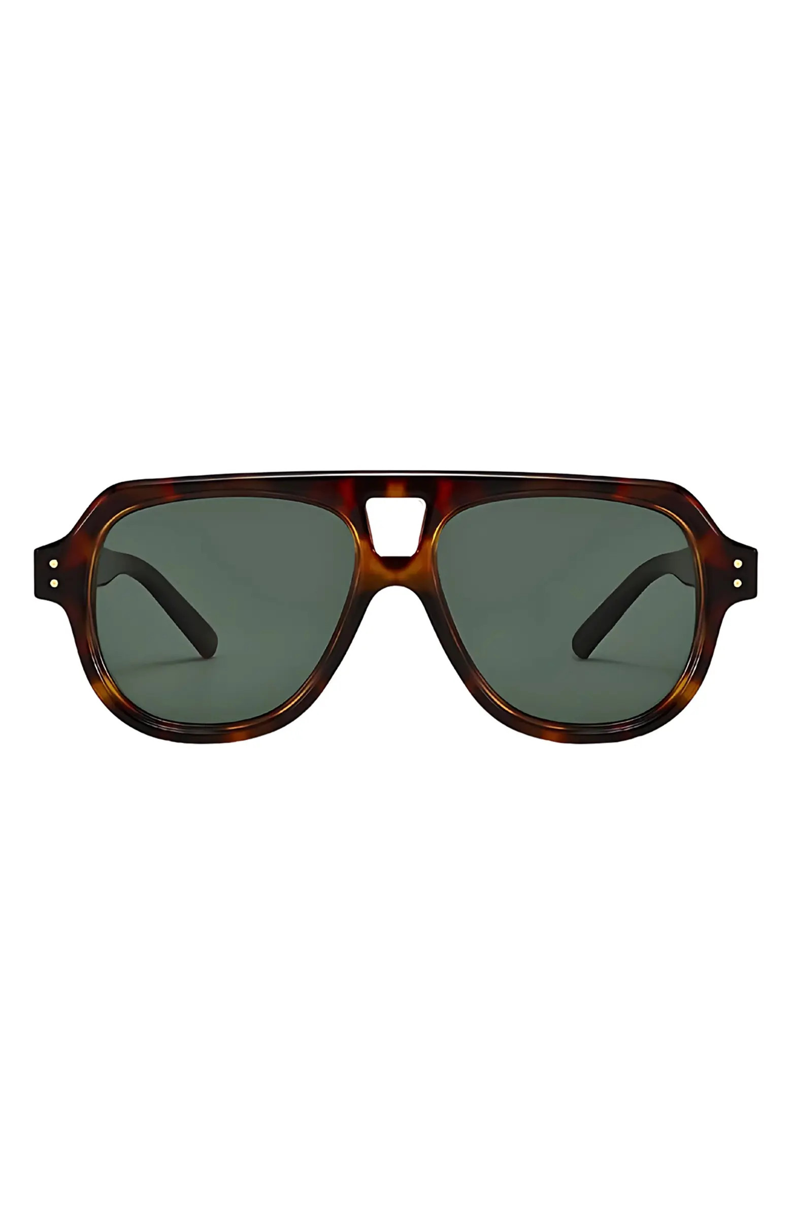 Fifth & Ninth Ender 53mm Polarized Aviator Sunglasses | Nordstrom | Nordstrom