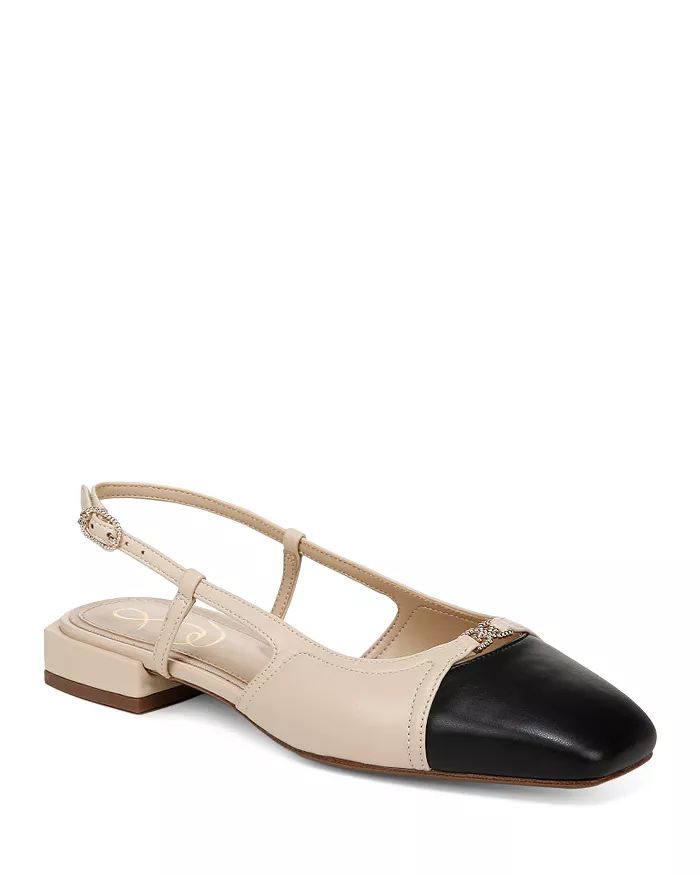 Women's Kara 2 Square Toe Slingback Flats | Bloomingdale's (US)