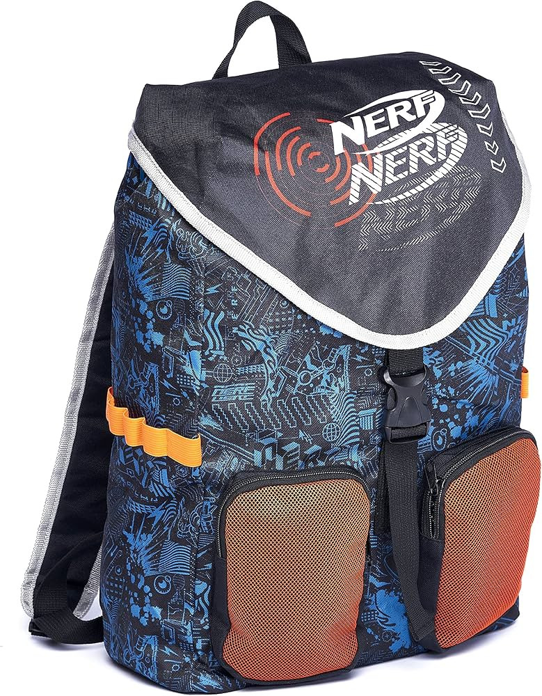 Nerf Bunkr Officially Licensed Battle On Backpack Storage and Transport for Nerf Blasters Foam Da... | Amazon (US)