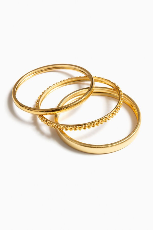 Gold Crete Bangles | Tuckernuck (US)