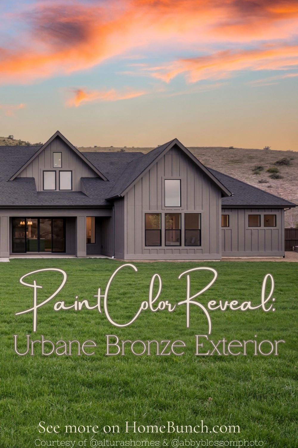 This Idaho new construction home proves that paint is everything. Sherwin-Williams Gauntlet Gray siding paired with Rocky Mountain Flint Hills Lueders stone creates timeless curb appeal with a modern mountain feel. Shop decor inspired by this home and save for your own build or refresh.


Tap to shop exterior + decor inspiration.

Builder: @alturashomes
Photography: @abbyblossomphoto

Tour: https://www.homebunch.com/idaho-new-construction-house-tour-with-neutral-interiors-and-exterior-interior-paint-colors/

#LTKHome #LTKDesign #GauntletGray #NeutralExterior #MountainHome #NewBuild #HomeBunch