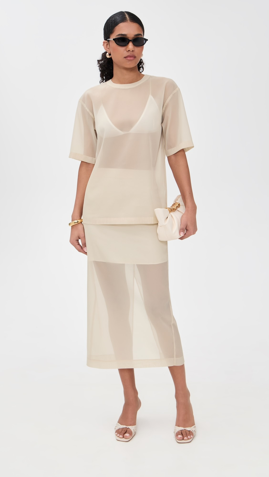 Caroline Organza Tee | Shopbop