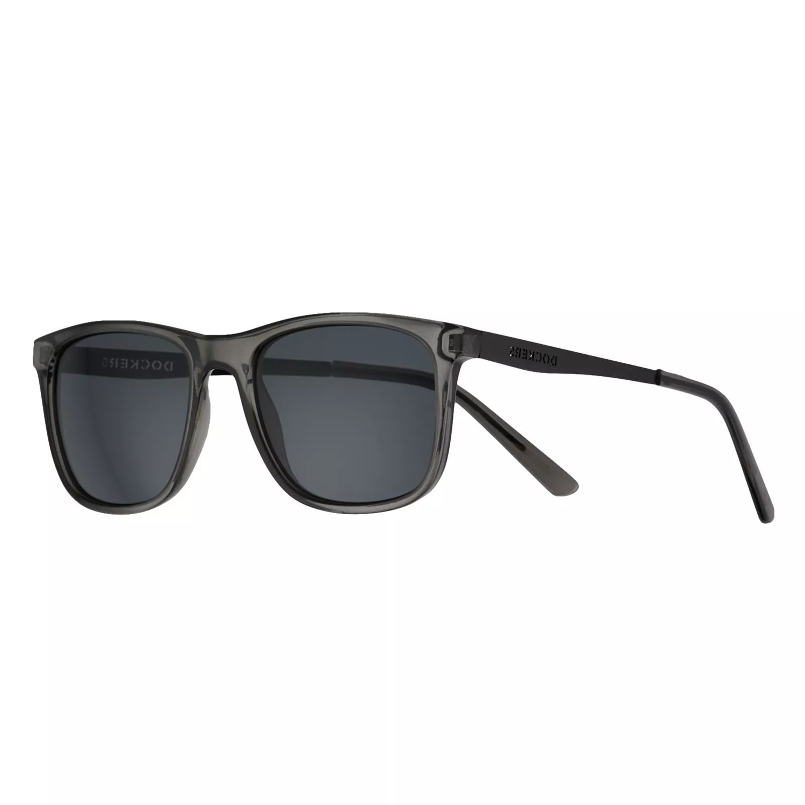 Men's Dockers 54mm Black Wayfarer Sunglasses | Kohl's