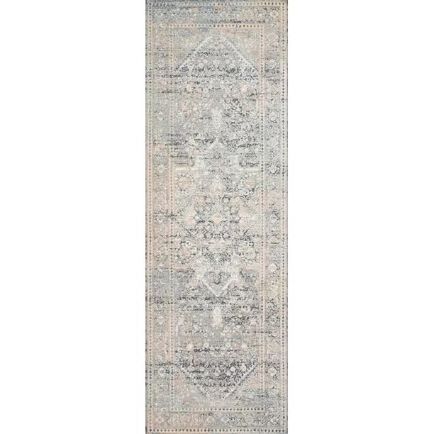 Loloi II Lucia Oriental Grey / Sunset Area Rug | Walmart (US)