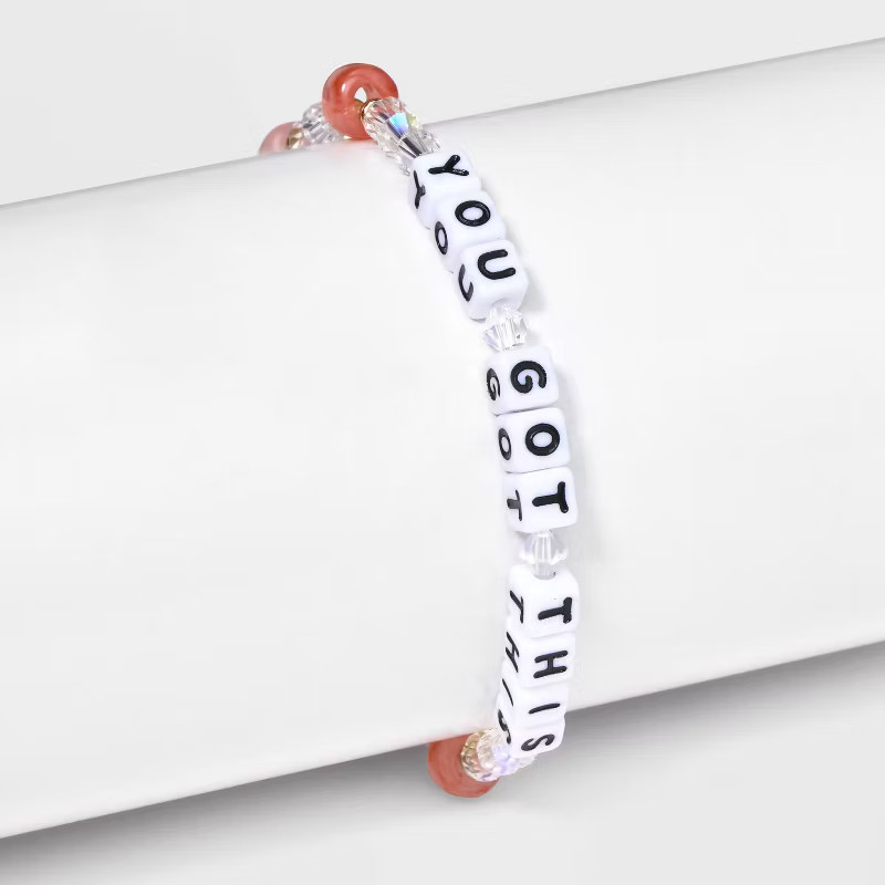 You Got This Beaded Bracelet - Little Words Project | Target