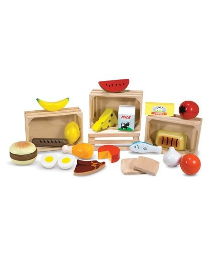 Food Groups Wooden Play Food Set | Zulily