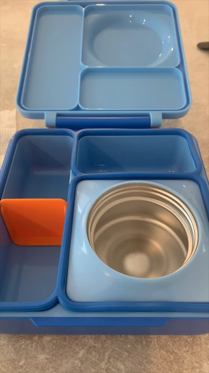 It’s a few days after Gideon’s first day at German kindergarten without me, and guess what? He’s finally excited to go! To celebrate, I made pancakes (his request for the past couple of days) topped with a little yogurt and a drizzle of maple syrup. 
Of course, I kept a little tradition alive with smashed blueberries, though I suspect we might be wrapping up this blueberry phase soon! I also packed some chicken sausages for protein, keeping it simple and easy.
 He ate just about everything, which was a success! (Except for the blueberries… those came home, and that’s totally fine.) 
Transitioning and adjusting to school life is helping me figure out what works best for him, and I’m excited to keep sharing ideas for lunches that are simple, practical, and toddler-approved. Perfect timing too, as school is starting for kids around the world! 
What’s your toddler’s current lunchbox favorite? Drop your ideas, I’d love to add them to my rotation! 
#PackLunchWithMe #ToddlerLunchIdeas #GermanKindergarten #MomLifeAbroad #ExpatParenting #LifeInGermany #LunchBoxInspo #PrivateChefDiaries #ToddlerMeals #WhatToddlersEat #MomLifeHacks #FeedingToddlers 

 