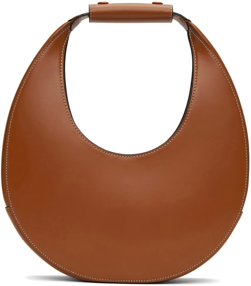 Staud - Tan Moon Bag | SSENSE